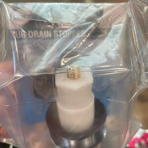 Chrome Tub Drain Stopper